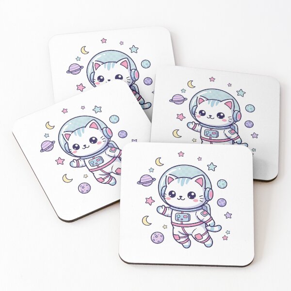 Item preview, Space Astronaut Cat Cute Galaxy Design designed and sold by Osmose-Studio ⭐⭐⭐⭐⭐.
