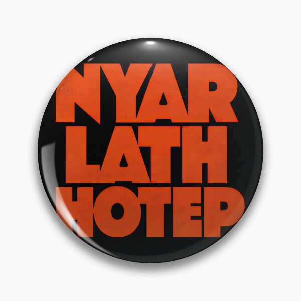 Item preview, Nyarlathotep Cosmic Horror Typography designed and sold by obstinator.