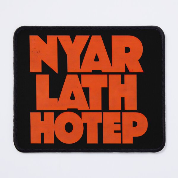 Item preview, Nyarlathotep Cosmic Horror Typography designed and sold by obstinator.