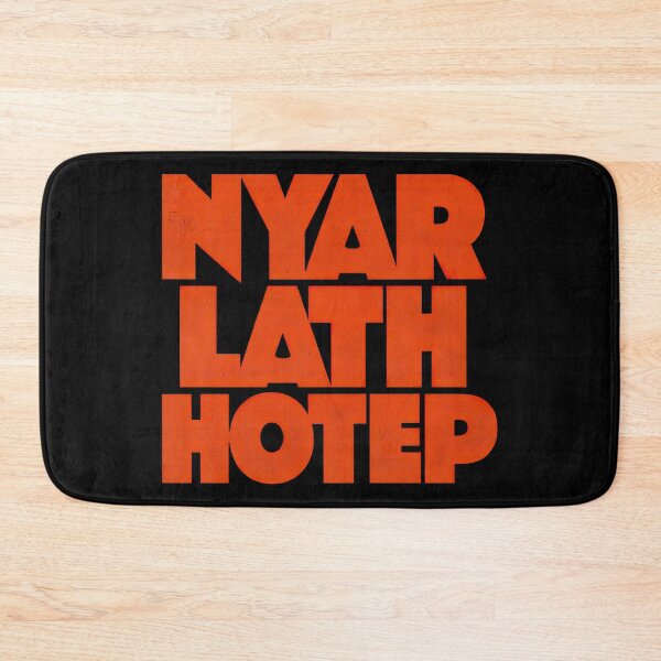 Item preview, Nyarlathotep Cosmic Horror Typography designed and sold by obstinator.