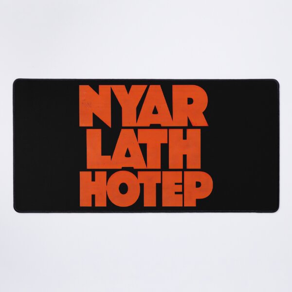 Item preview, Nyarlathotep Cosmic Horror Typography designed and sold by obstinator.