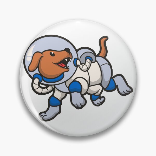 Item preview, Space Dog Explorer Illustration designed and sold by KrisGraphic45.