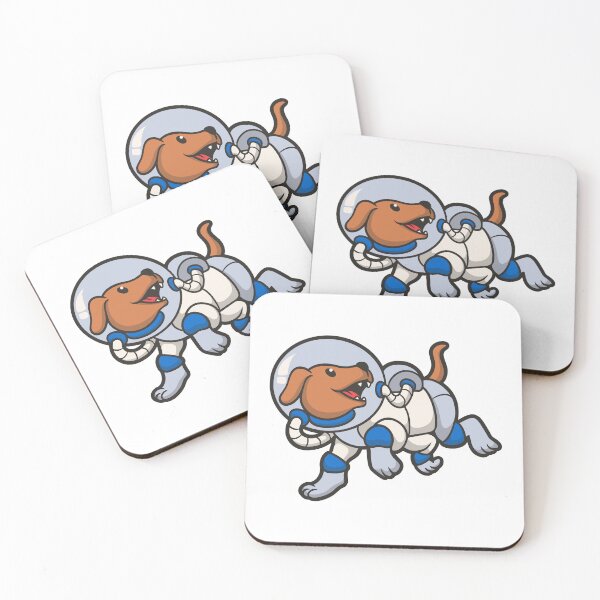 Item preview, Space Dog Explorer Illustration designed and sold by KrisGraphic45.
