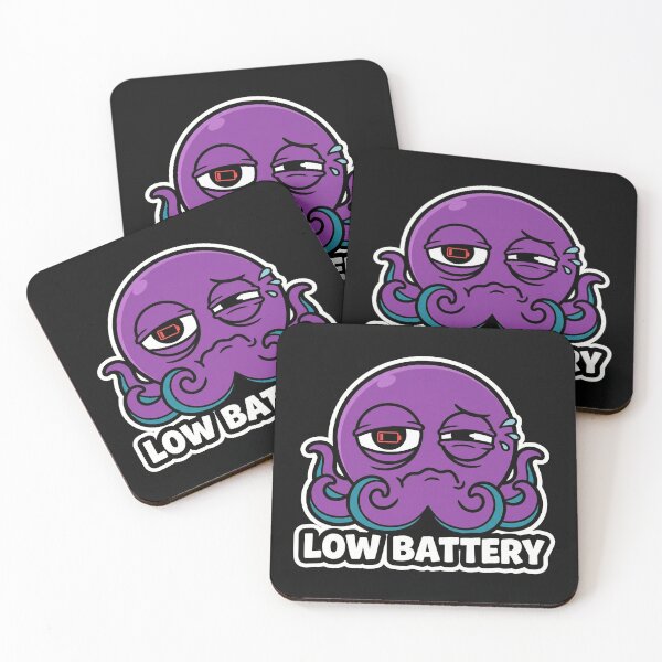 Item preview, Tired Octopus Sticker Octopus designed and sold by luiz1213.