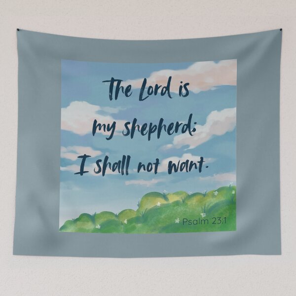 Item preview, Psalm 23:1 designed and sold by seeingtrees.