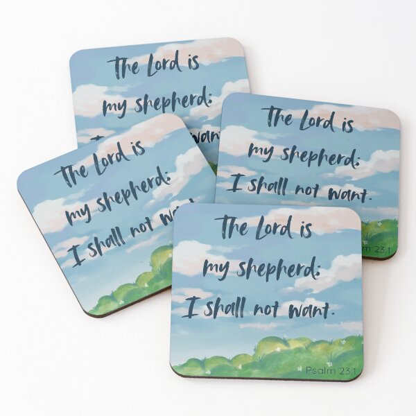 Item preview, Psalm 23:1 designed and sold by seeingtrees.