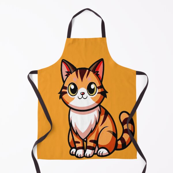 Item preview, Orange Cat Cartoon designed and sold by ViaARTfactory.