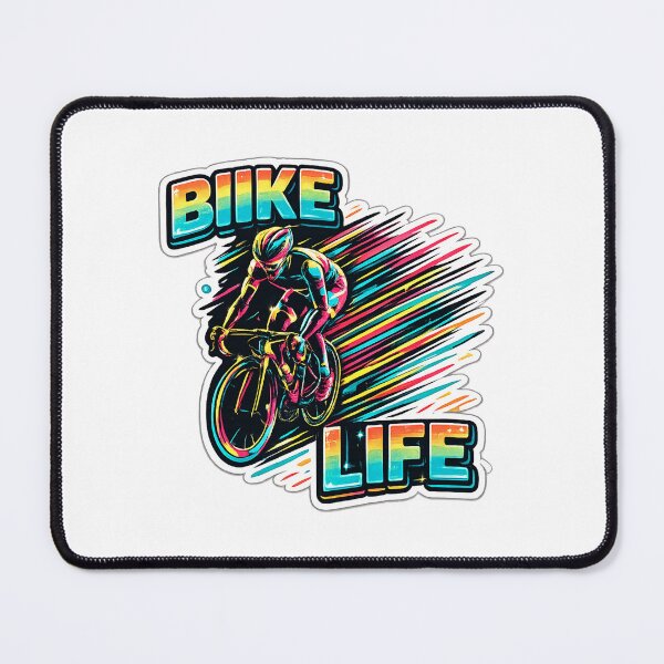 Item preview, Vintage Neon Bike Rider Sports designed and sold by QuiteOrbit.