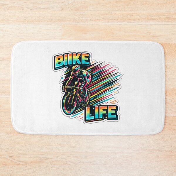 Item preview, Vintage Neon Bike Rider Sports designed and sold by QuiteOrbit.