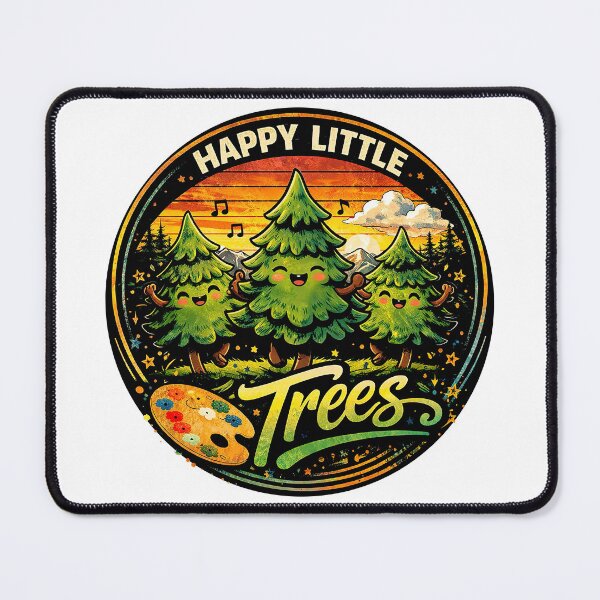 Item preview, Bob Ross Merch, Bob Ross Fan Art, Happy Little Trees designed and sold by graphic-genie.