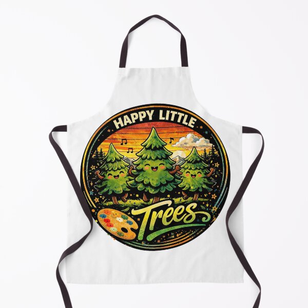 Item preview, Bob Ross Merch, Bob Ross Fan Art, Happy Little Trees designed and sold by graphic-genie.