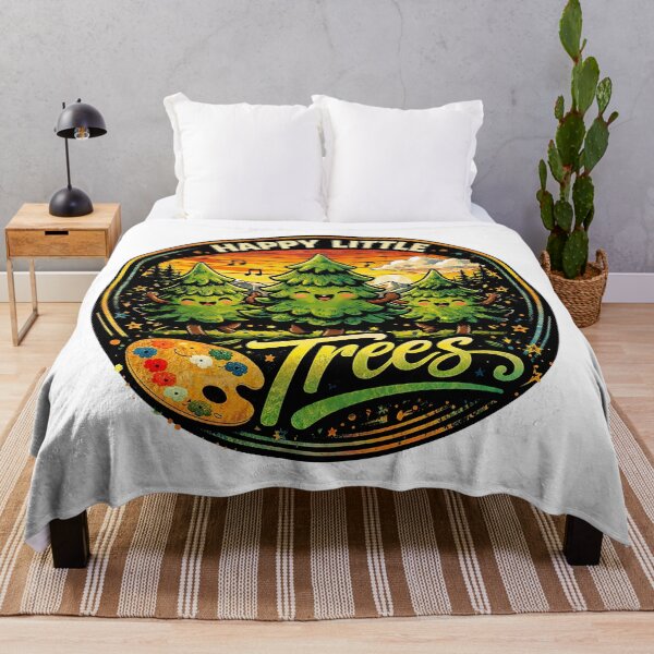 Item preview, Bob Ross Merch, Bob Ross Fan Art, Happy Little Trees designed and sold by graphic-genie.