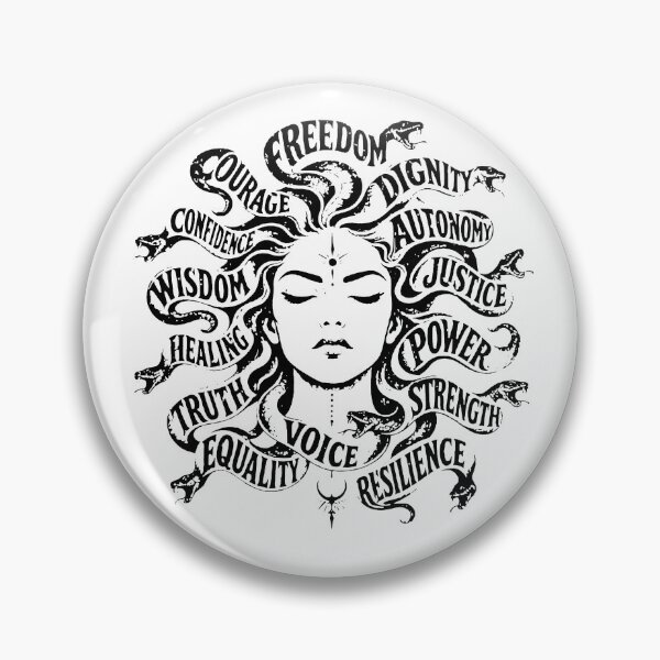 Item preview, Freedom Dignity Autonomy Justice Power Strength Resilience Voice Equality Truth Healing Wisdom Confidence Courage designed and sold by To101ARt.