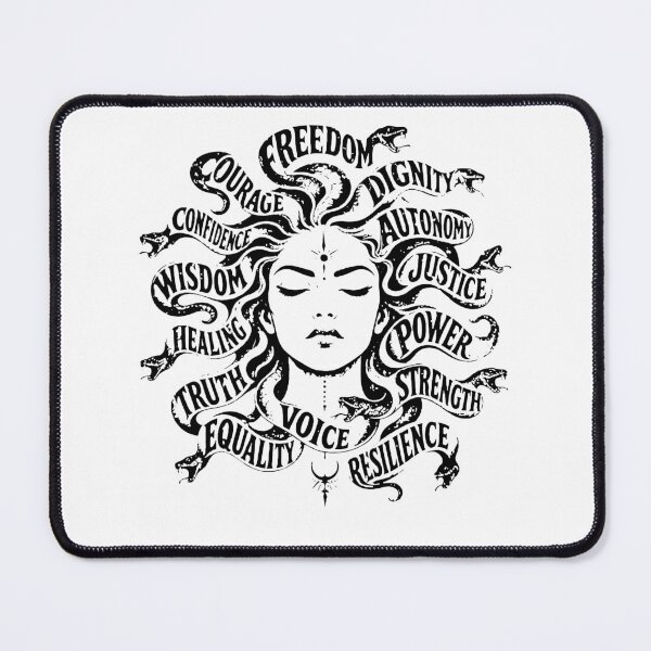 Item preview, Freedom Dignity Autonomy Justice Power Strength Resilience Voice Equality Truth Healing Wisdom Confidence Courage designed and sold by To101ARt.