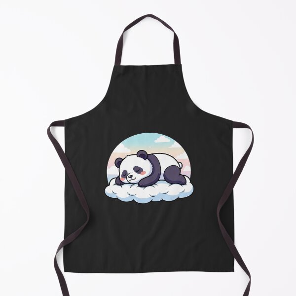 Item preview, Cute Sleeping Panda on Cloud Pastel Sunset Illustration designed and sold by Osmose-Studio ⭐⭐⭐⭐⭐.
