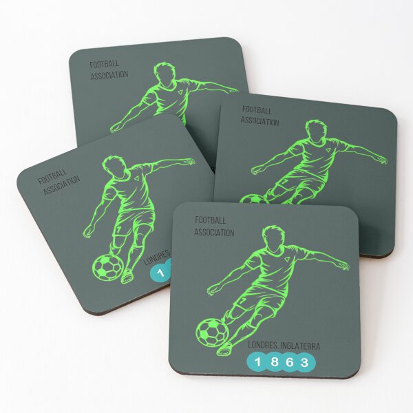 Item preview, Retro Football Association Neon Seamless Pattern designed and sold by tiendaanaconda.