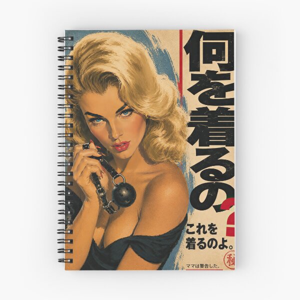 Item preview, Japanese Retro Pulp Femme Fatale Art designed and sold by obstinator.