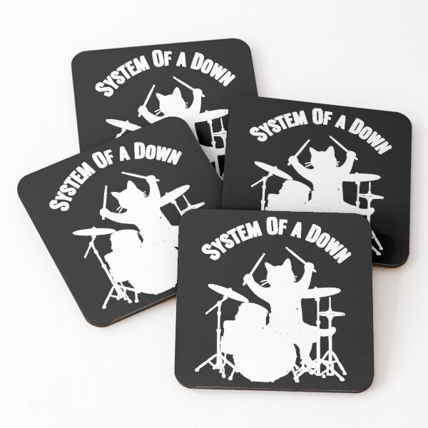Item preview, System Of A Down - System Of A Down Rock Cat designed and sold by Coussahi.