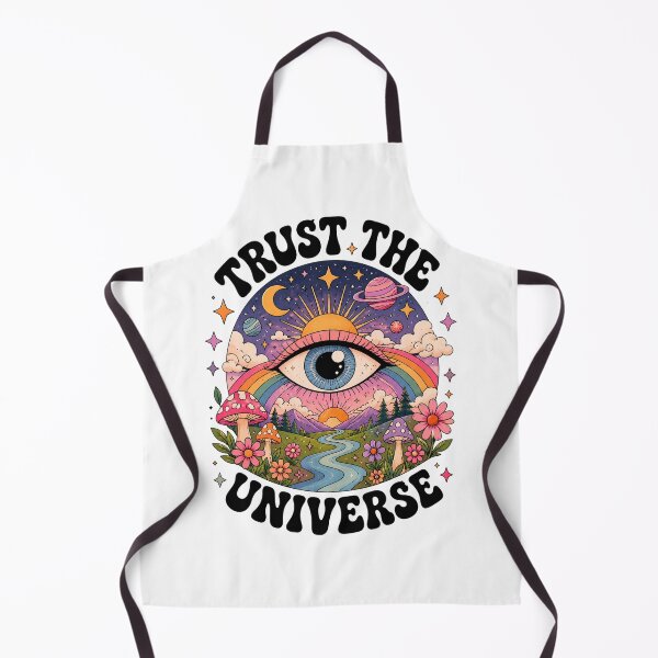 Item preview, Psychedelic Retro Trust The Universe Art designed and sold by aashcreat.