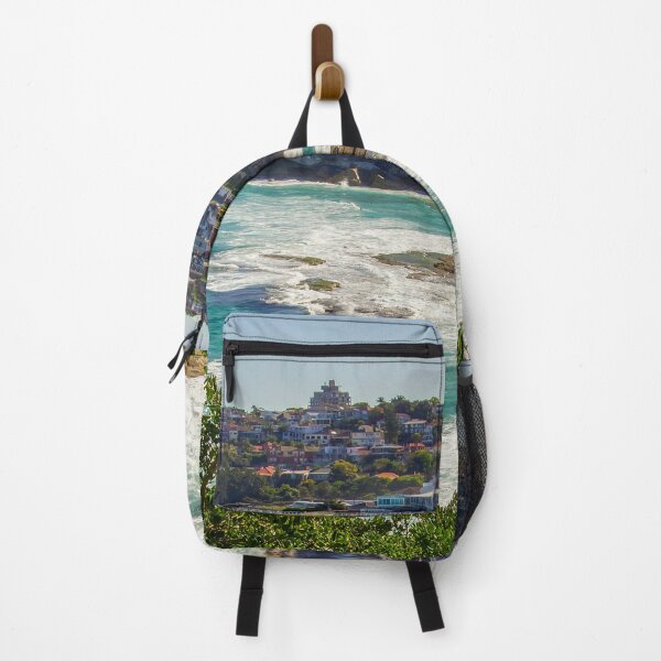 Item preview, Looking Toward Bronte Beach from Coastal Walk | Panoramic Ocean Overlook, Sydney, NSW, Australia Art designed and sold by Ross.A.Campbell.