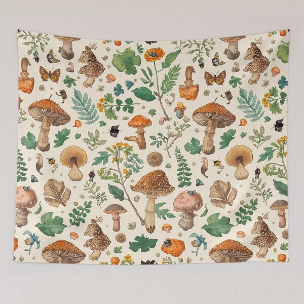 Item preview, Forest Mushroom Alchemy Pattern designed and sold by etermagico.