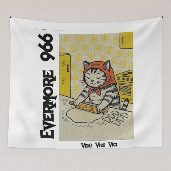 Item preview, EVERMORE966 MAMA CAT ROLLIN' PIEROGI, ROLLIN' IN THE DOUGH designed and sold by V3GFX.