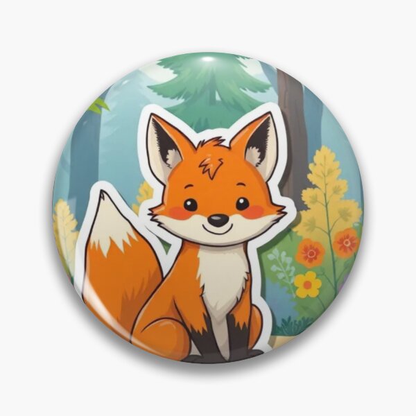Item preview, The Friendly Forest Fox designed and sold by omg-designs.