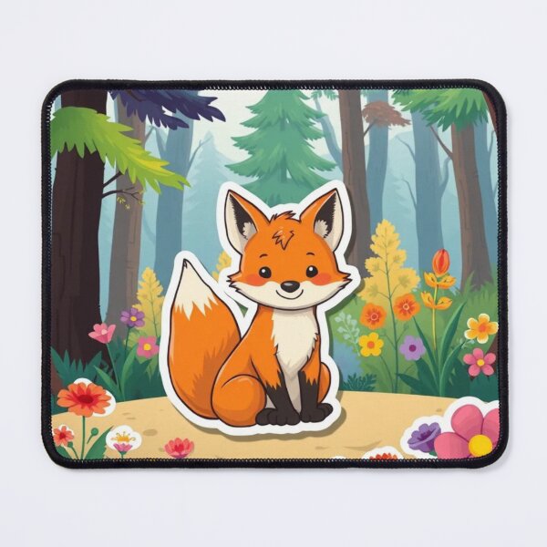 Item preview, The Friendly Forest Fox designed and sold by omg-designs.
