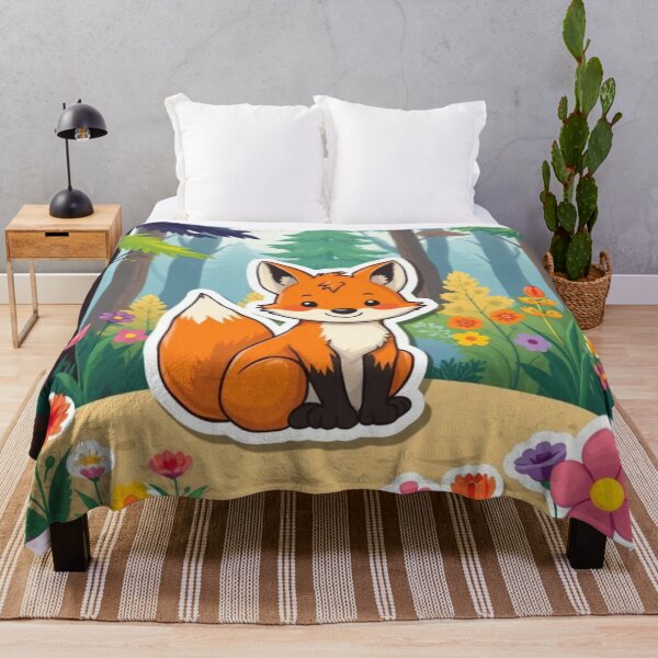 Item preview, The Friendly Forest Fox designed and sold by omg-designs.