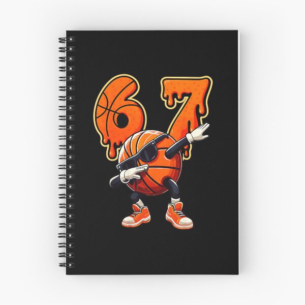 Item preview, Basketball Age 6 and 7 Drippy Number Sports Birthday Fun designed and sold by allistermariam.