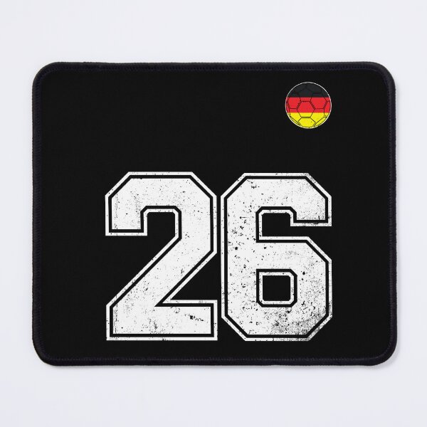 Item preview, Soccer player number 26 Germany Flag designed and sold by RoyesButler.
