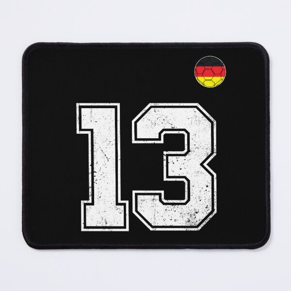 Item preview, Soccer player number 13 Germany Flag designed and sold by RoyesButler.