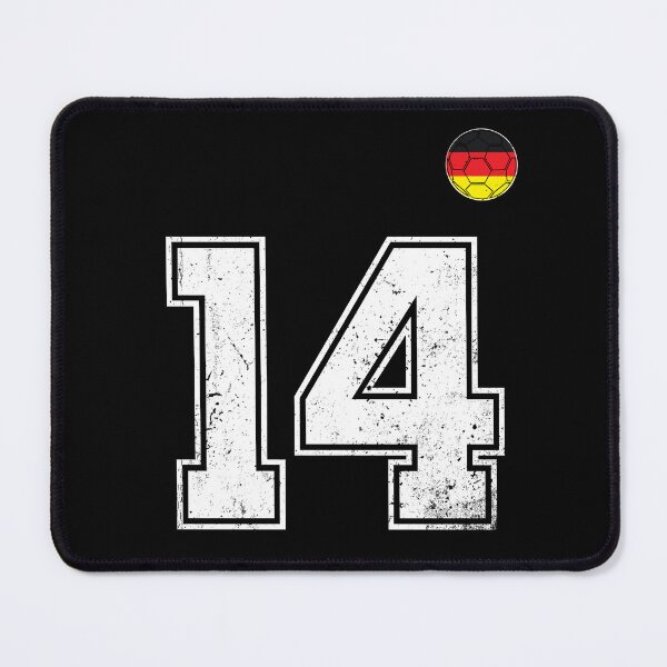Item preview, Soccer player number 14 Germany Flag designed and sold by RoyesButler.
