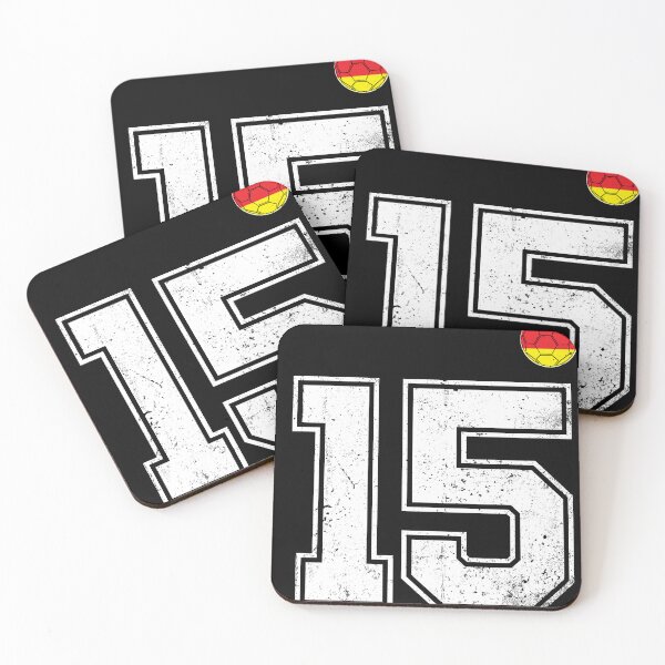 Item preview, Soccer player number 15 Germany Flag designed and sold by RoyesButler.