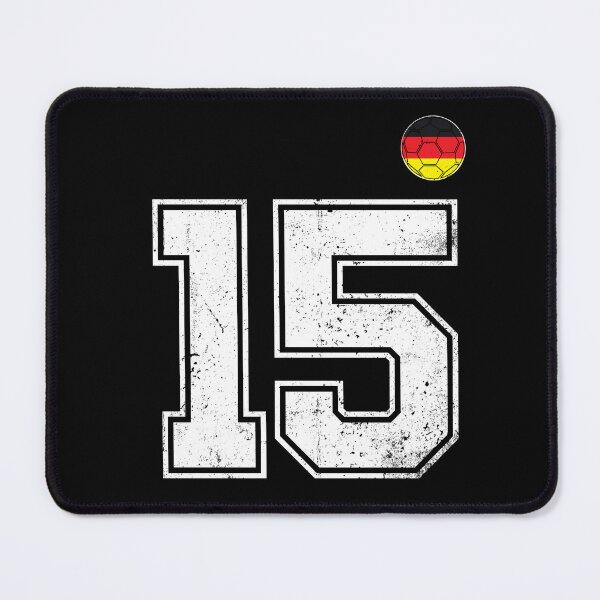 Item preview, Soccer player number 15 Germany Flag designed and sold by RoyesButler.