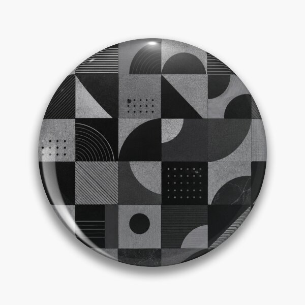 Item preview, Monochrome Geometric Checkerboard Abstract Pattern designed and sold by optimusprime39.