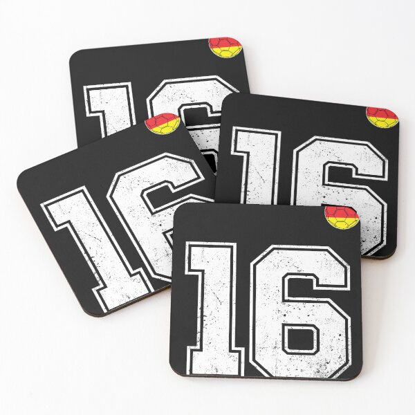 Item preview, Soccer player number 16 Germany Flag designed and sold by RoyesButler.