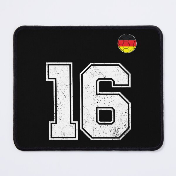 Item preview, Soccer player number 16 Germany Flag designed and sold by RoyesButler.