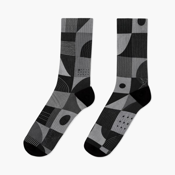 Item preview, Monochrome Geometric Checkerboard Abstract Pattern designed and sold by optimusprime39.