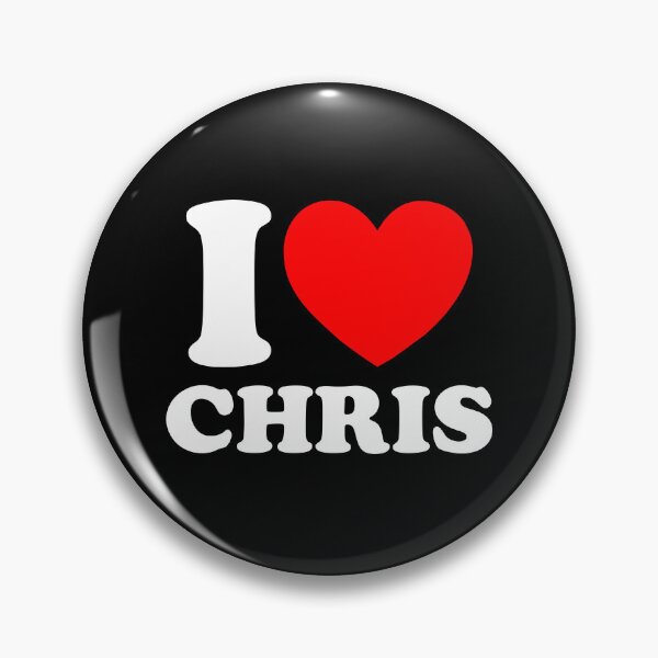 Item preview, I Love Heart Chris - Funny Family Chris Name Gift designed and sold by arzameldiza.