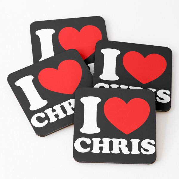 Item preview, I Love Heart Chris - Funny Family Chris Name Gift designed and sold by arzameldiza.