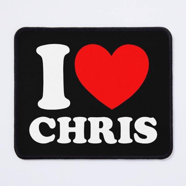 Item preview, I Love Heart Chris - Funny Family Chris Name Gift designed and sold by arzameldiza.