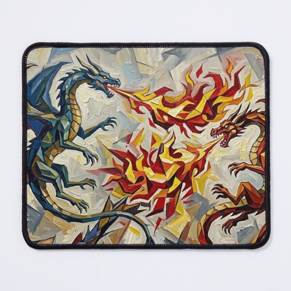 Item preview, Dragons breathing fire designed and sold by YOU SHOP NOW.