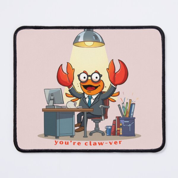 Item preview, You’re Claw-ver - Cute Pun | TeeHee Puns Funny Design designed and sold by TeeHee Puns.