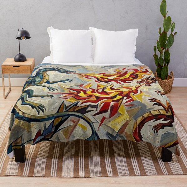Item preview,  Dragons breathing fire designed and sold by YOU SHOP NOW.