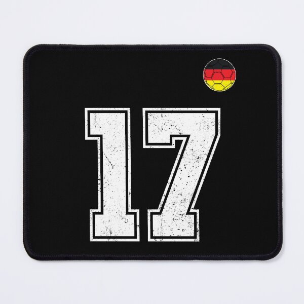 Item preview, Soccer player number 17 Germany Flag designed and sold by RoyesButler.