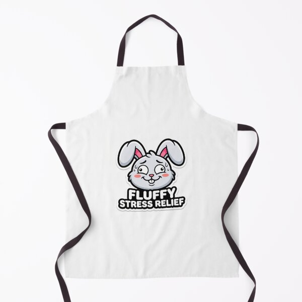 Item preview, Fluffy Stress Relief Bunny designed and sold by luiz1213.