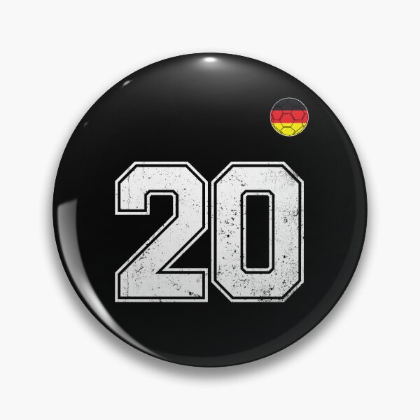 Item preview, Soccer player number 20 Germany Flag designed and sold by RoyesButler.