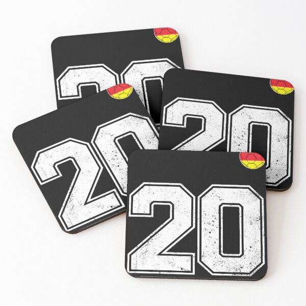 Item preview, Soccer player number 20 Germany Flag designed and sold by RoyesButler.