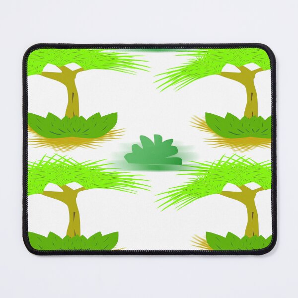 Item preview, Seamless Tropical Tree Pattern with Green Leaves and Nature Inspired Background Illustration designed and sold by Ei-Ei.